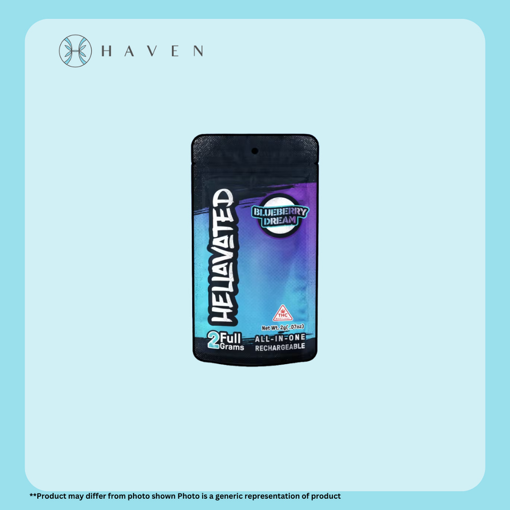 2g Blueberry Dream (Disposable Vape) | Hellavated