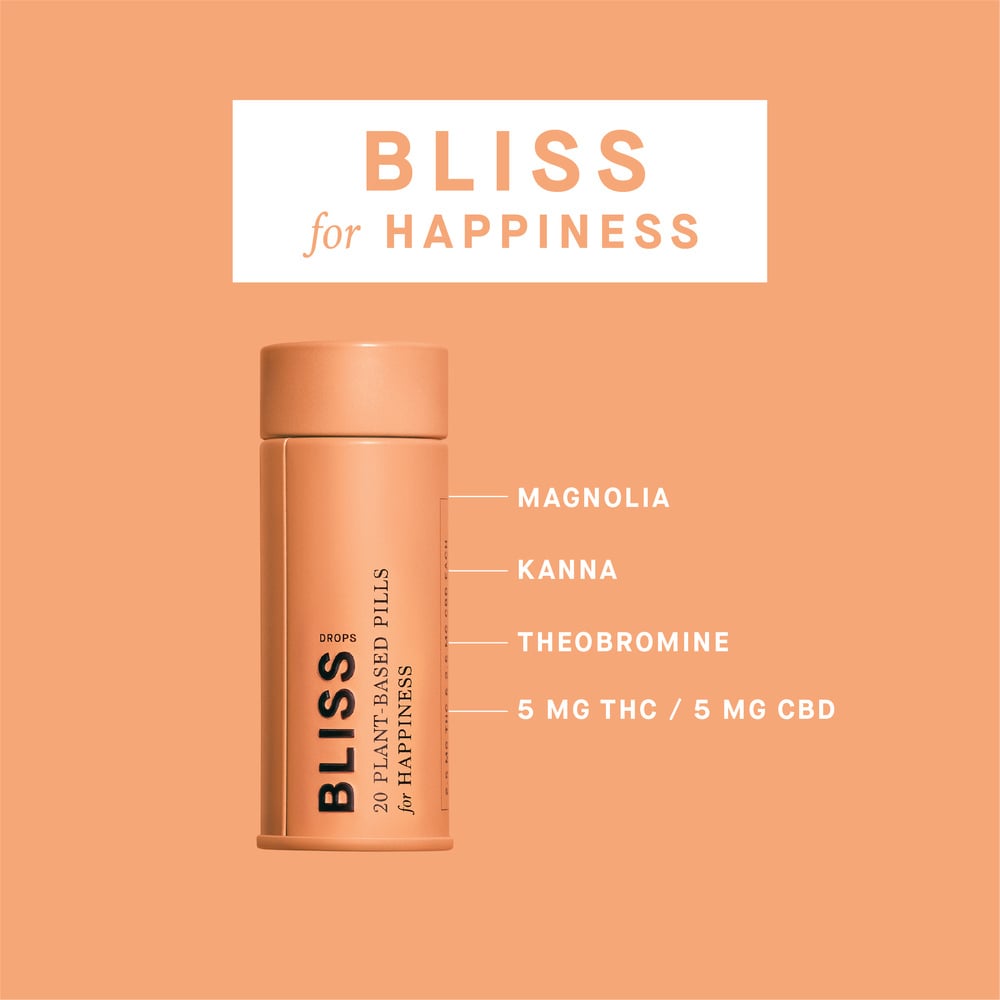 Shop Bliss Drops [20pk Tin] (100mg THC/100mg CBD) | Full Harvest