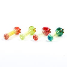 4.5" Knucklehead Fumed Glass Hand Pipe