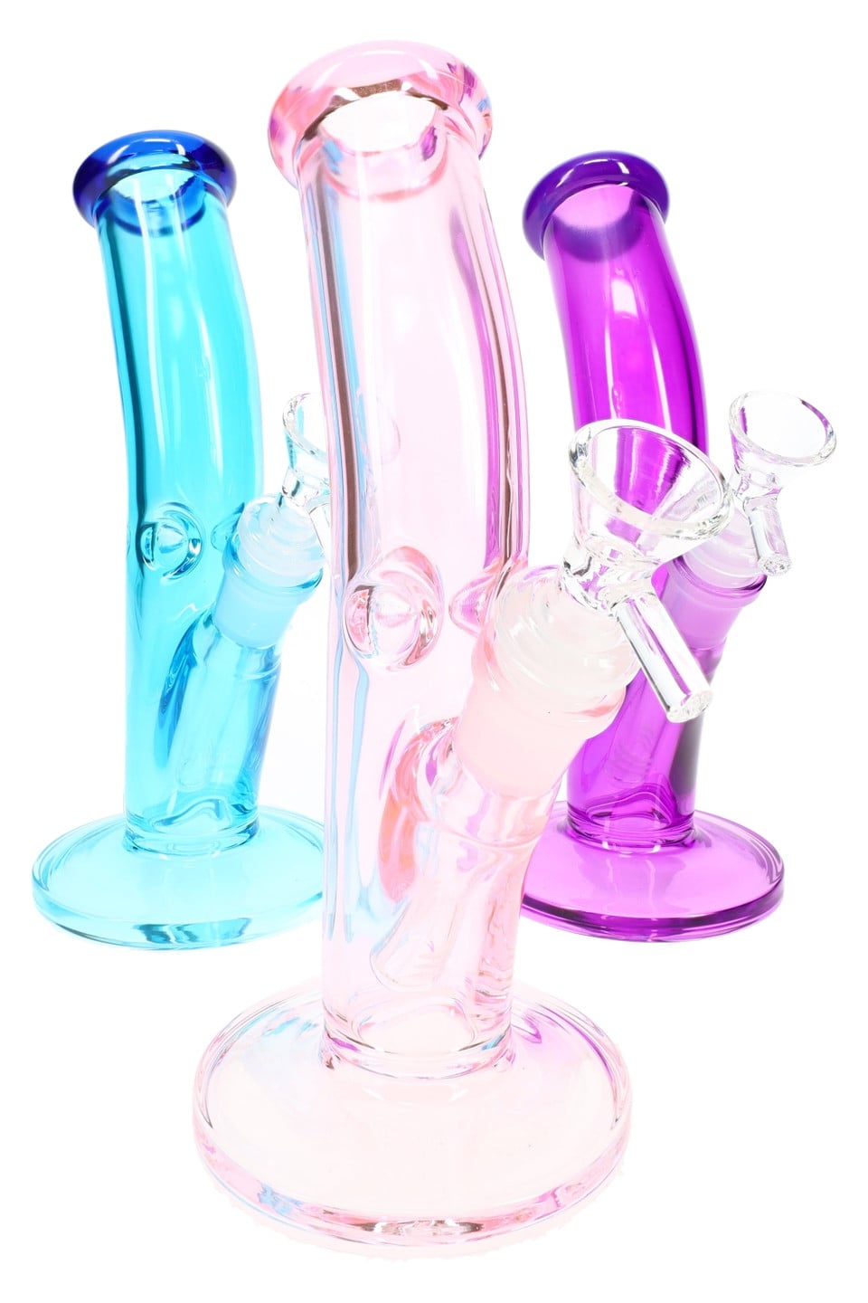 CURVED STRAIGHT SHOOTER BONG