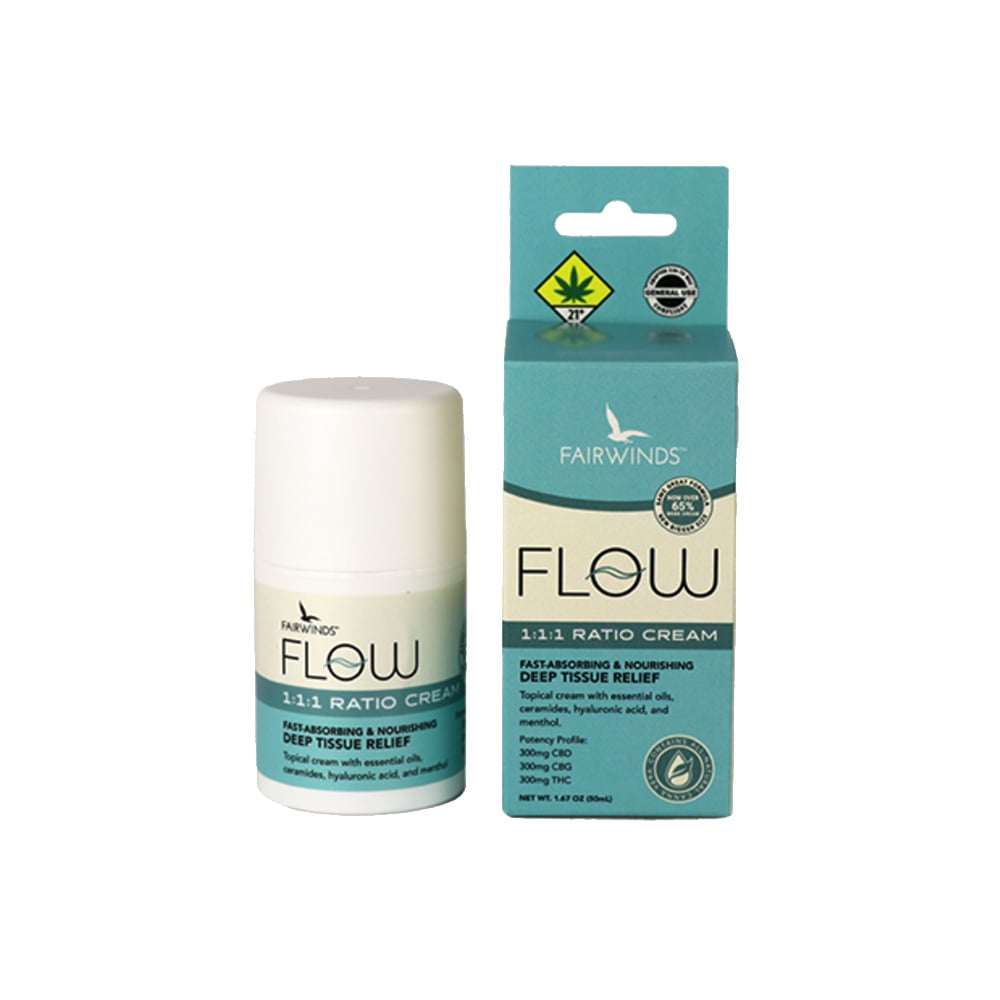 CBDクリーム 1:1:1 Flow Cream [1.67oz] | Fairwinds | Topical