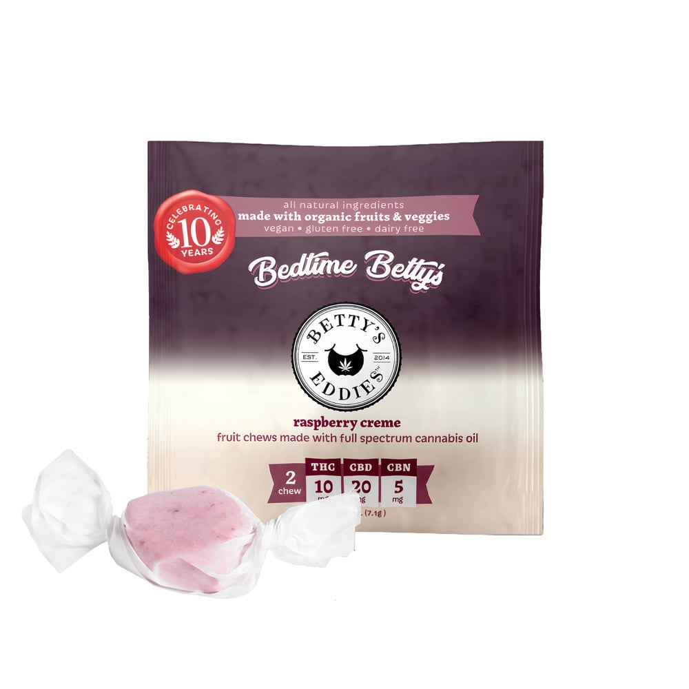 Bedtime Betty's - Raspberry Creme [2pk] (10mg THC/20mg CBD/5mg CBN)