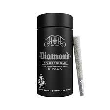 Blue Samurai #17 | Indica - Diamond THCA-Infused Pre-Rolls - 2.5G 5-Pack