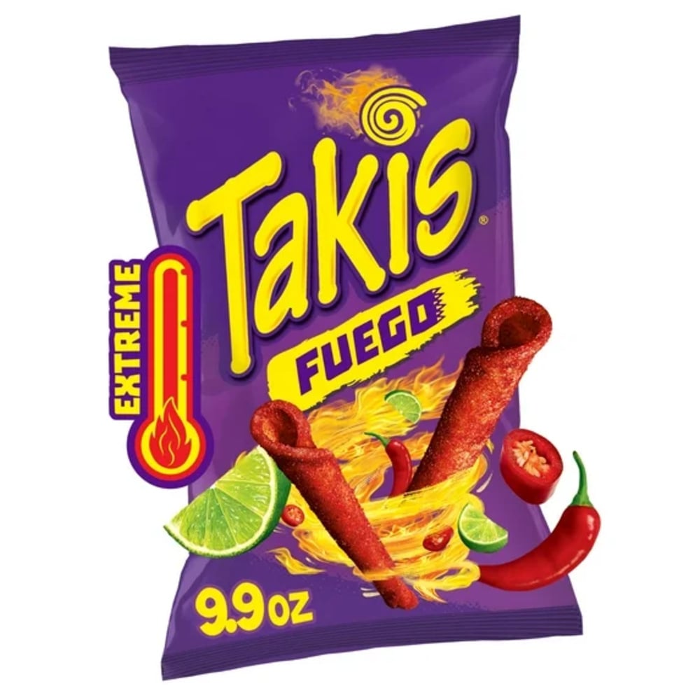 Takis Fuego Rolled Tortilla Chips 1 oz