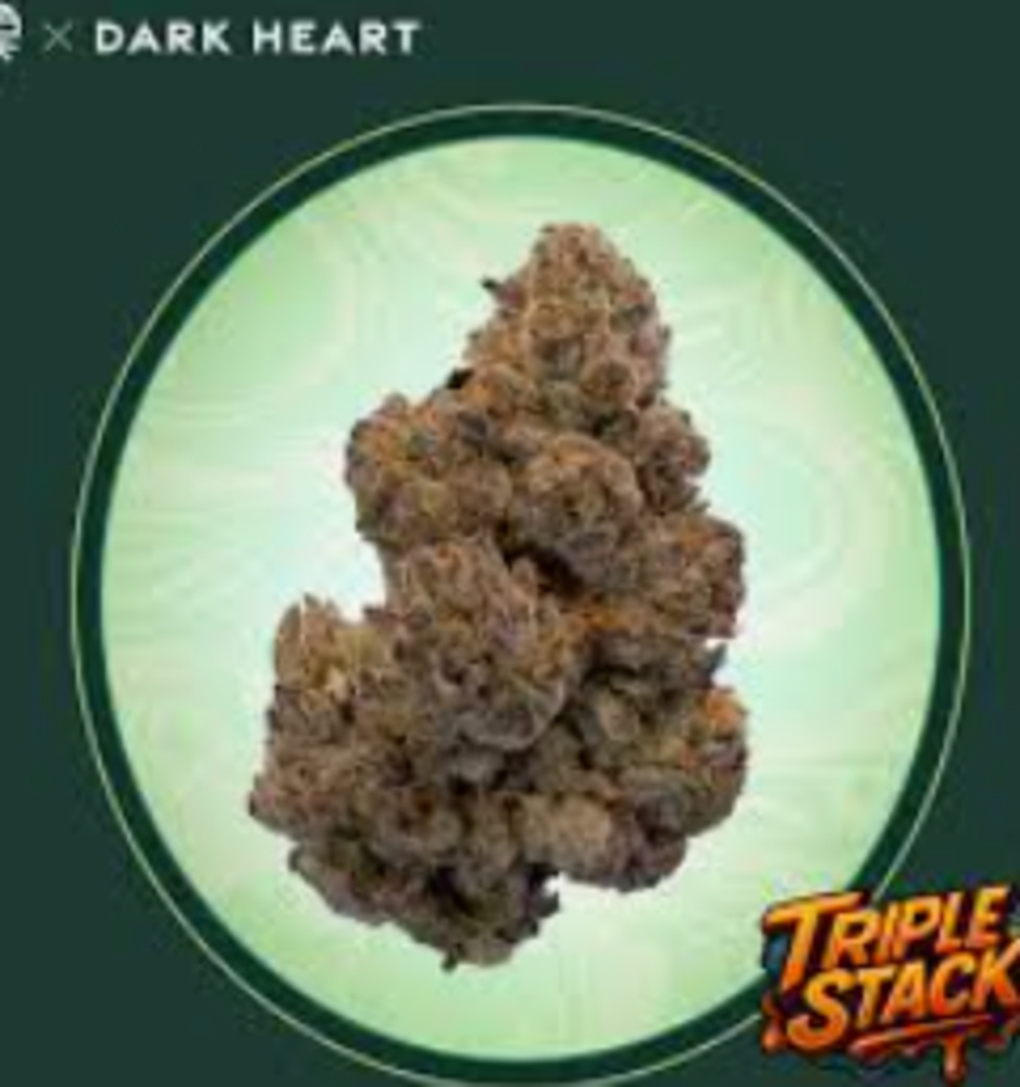 Shop Grassroots Dark Heart Collection Whole Flower 3.5g Triple