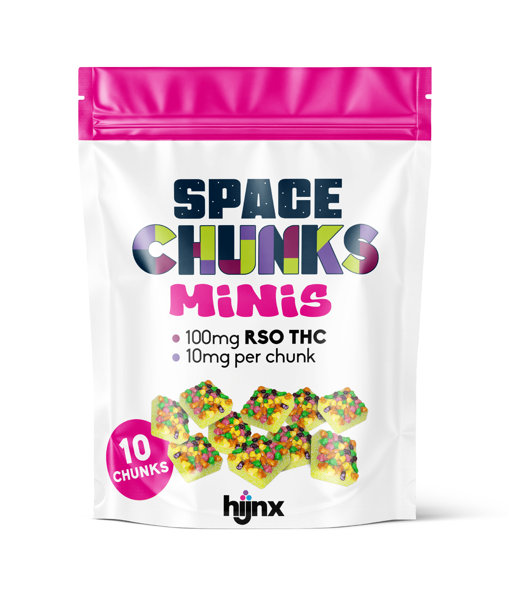 Gummies Sugar Free Minis RSO 10pk (H) 100mg