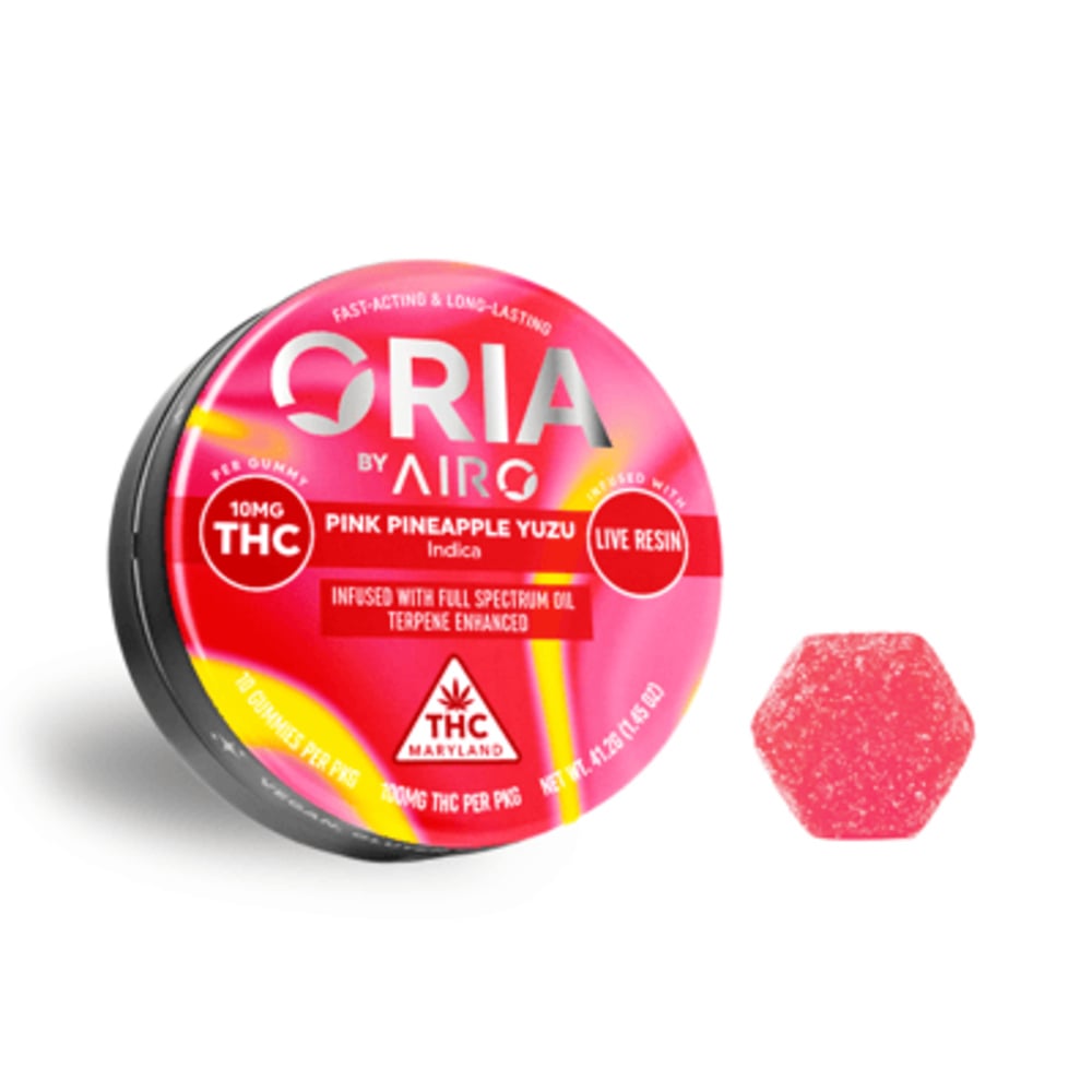 Pink Pineapple Yuzu [10pk] (100mg)