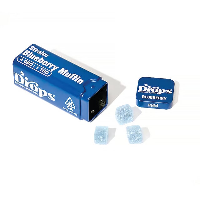 Blueberry ‘Comfort’ [20pk] (50mg THC, 200mg CBD)