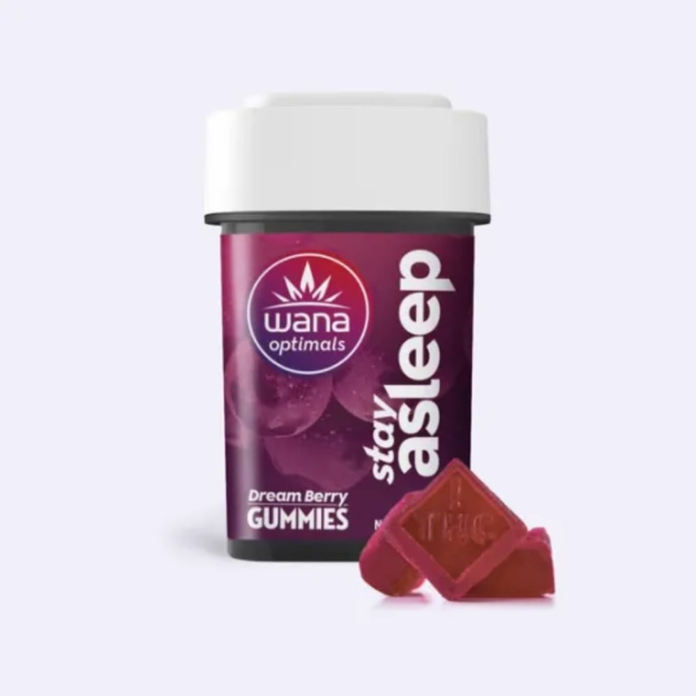 Stay Asleep DreamBerry Gummies |20 pk |THC:CBD:CBG:CBN|