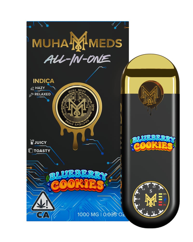Blueberry Cookies [1000mg]