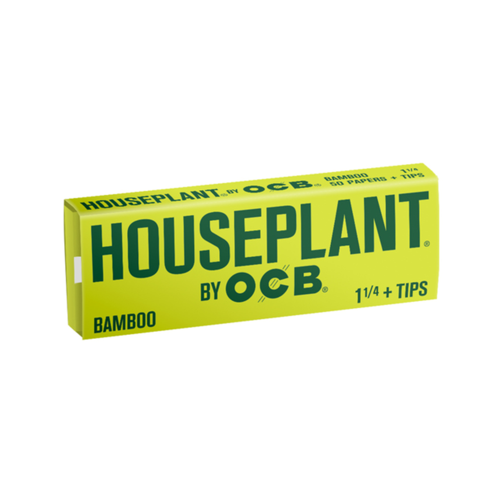 OCB® Bamboo Rolling Papers - 1 1/4 + Tips [50 leaves + 50 tips]