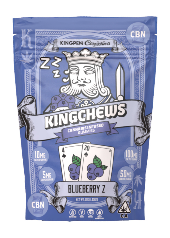 2:1 Blueberry Z [10pk] (100mg THC/50mg CBN)