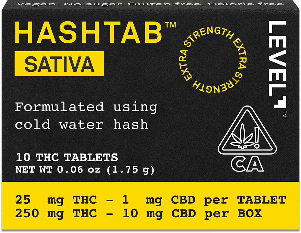 HASHTAB Sativa [10pk] (250mg)