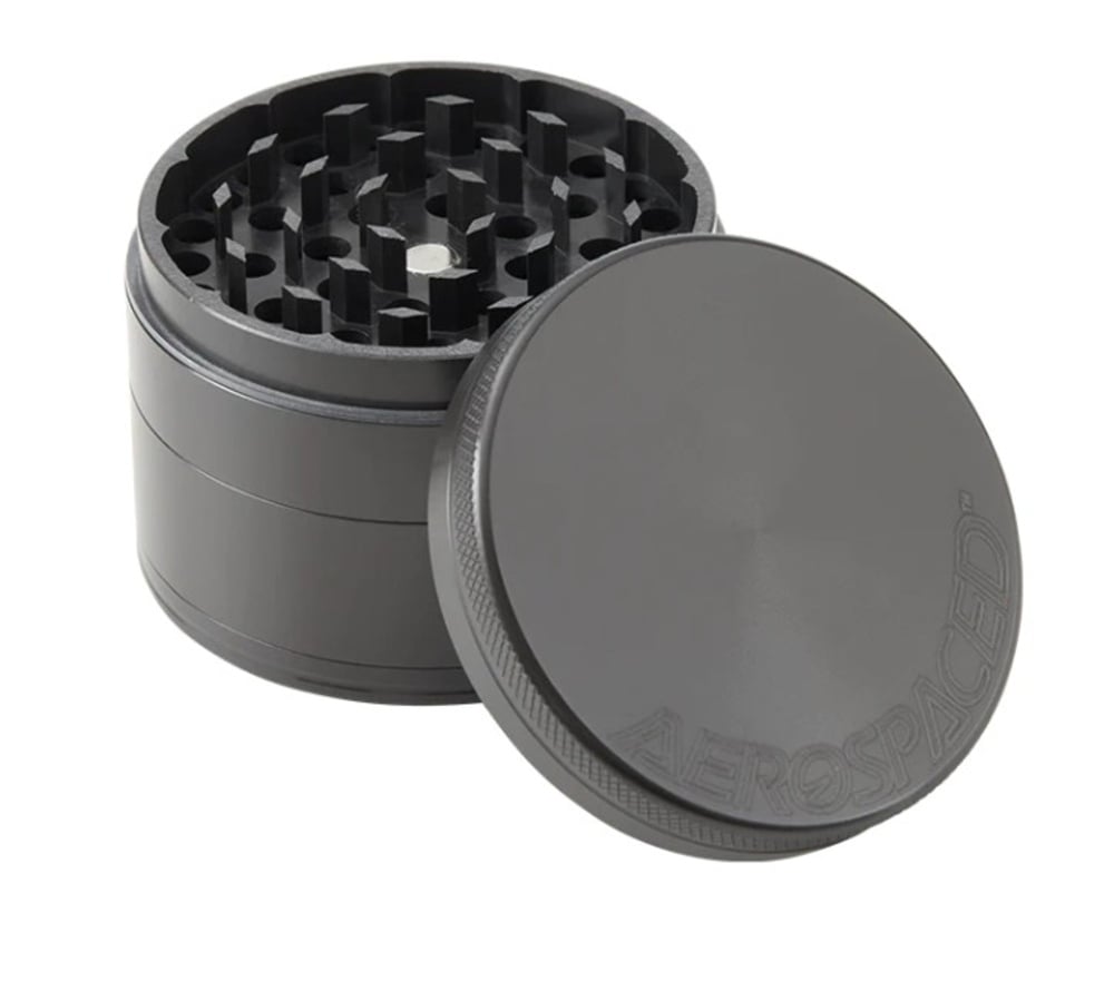 4 Piece Grinder 25 Gun Black