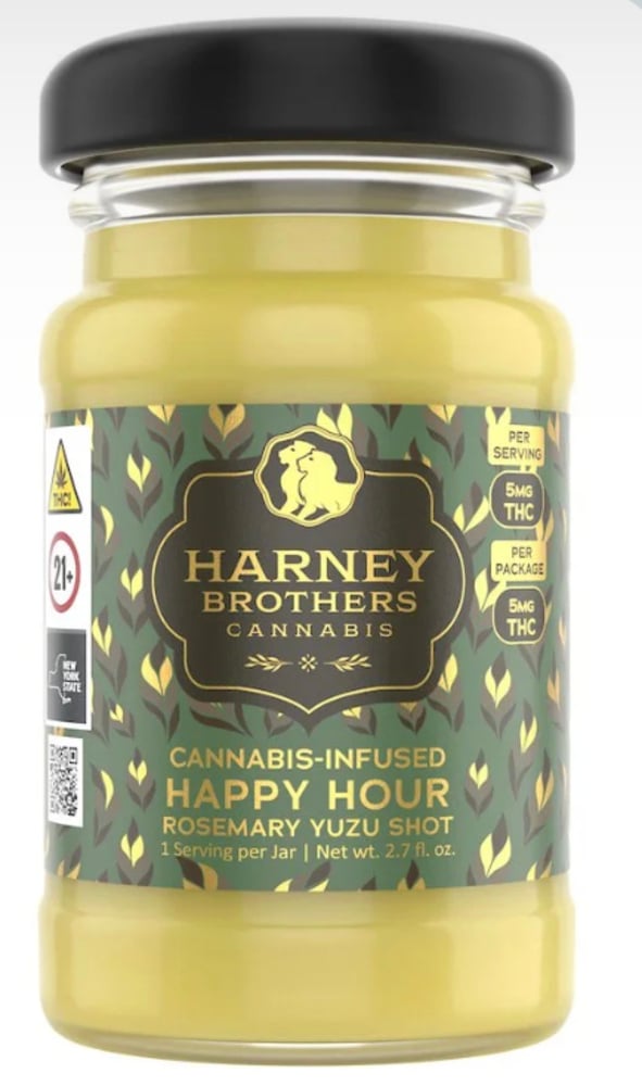 Happy Hour Rosemary Yuzu Shot [2oz] (5mg)