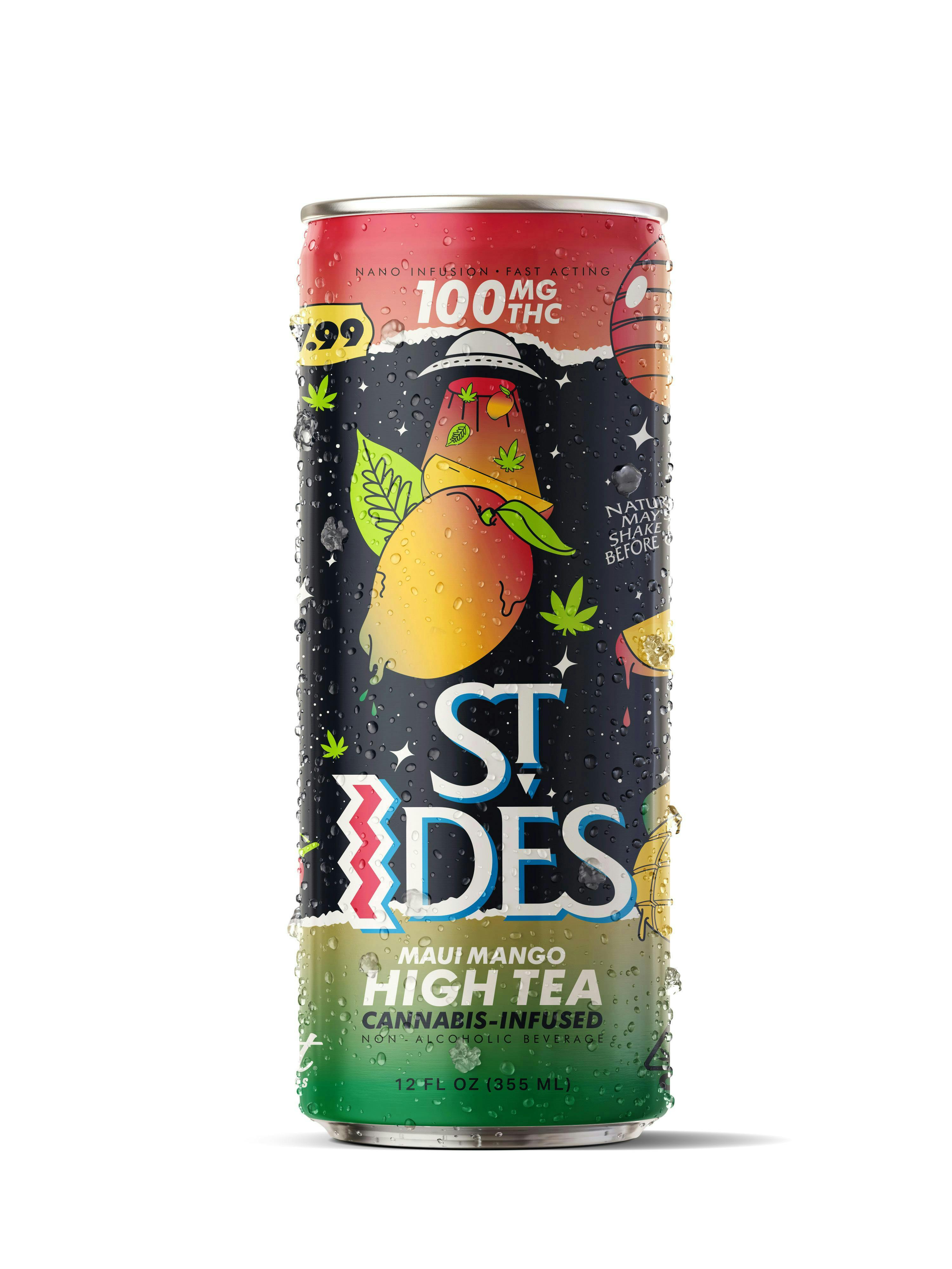 MAUI MANGO 100MG 12FL OZ TEA