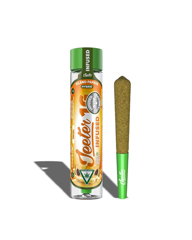 Jeeter - Island Papaya - Infused Jeeter Pre-Roll - Hybrid - 1g