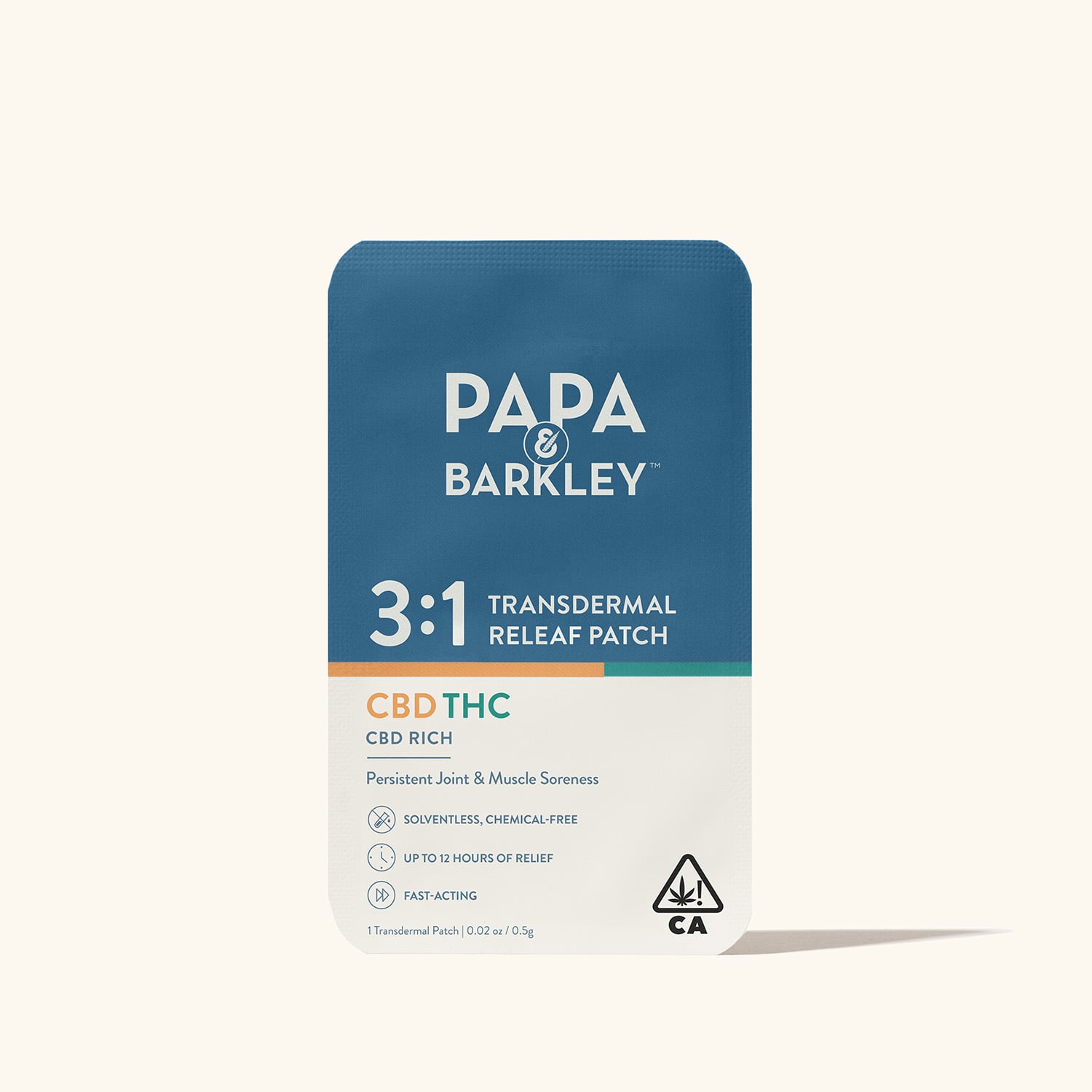 3:1 CBD:THC (22.5mg CBD/7.5mg THC)