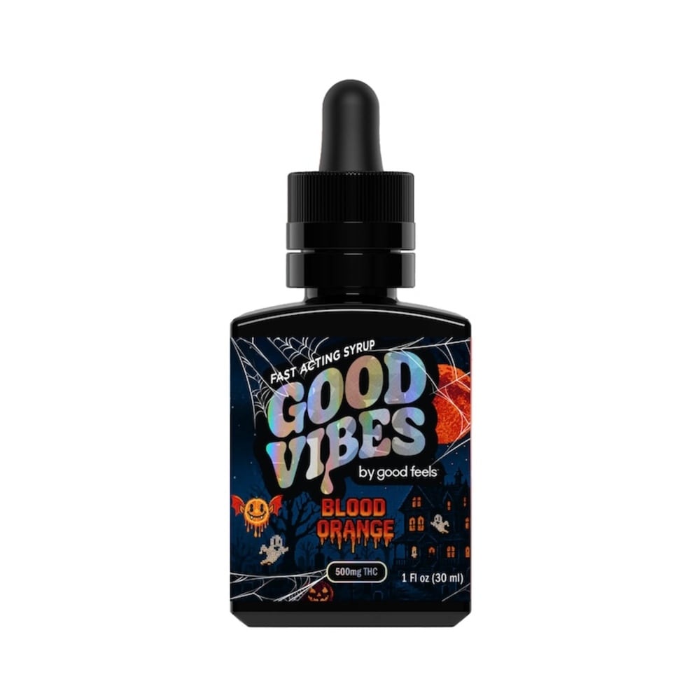 Good Vibes - Fast-Acting Blood Orange Tincture Syrup (500mg)