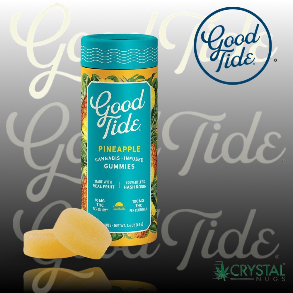Pineapple Single-Strain Rosin Gummies | Uplifting | 100mg