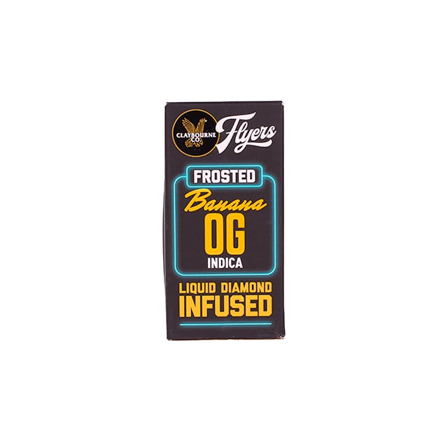 Banana OG (2.5g) - Diamond Frosted Flyers Pre-Rolls Banana OG (2.5g) - Diamond Frosted Flyers Pre-Rolls