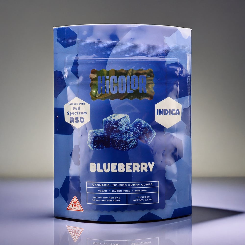 Blueberry RSO Gummies [10pk] (100mg)