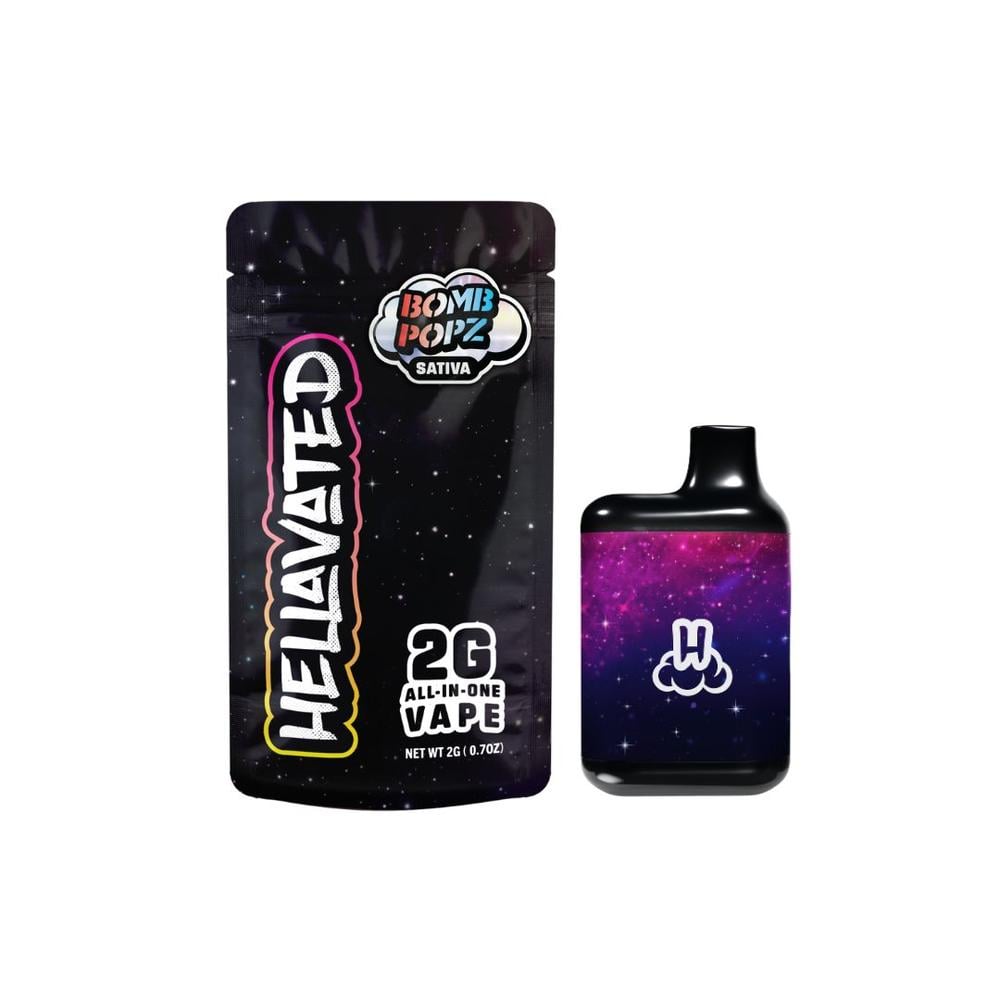 Hellavated - Bomb Popz Cloud Bar (2g)