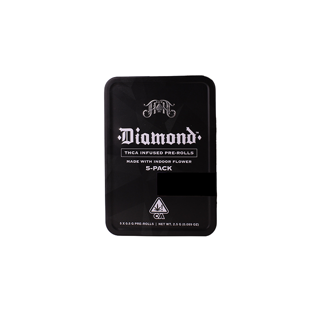 J1 | Sativa - Diamond THCA-Infused Pre-Rolls - 2.5G 5-Pack