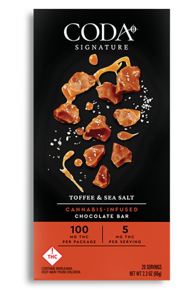 Toffee & Sea Salt [20pk] (100mg THC)