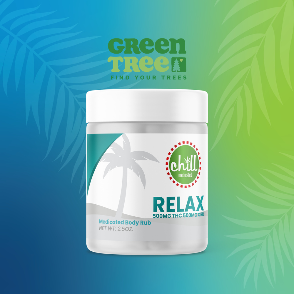Relax Body Rub (500mg CBD/500mg THC)