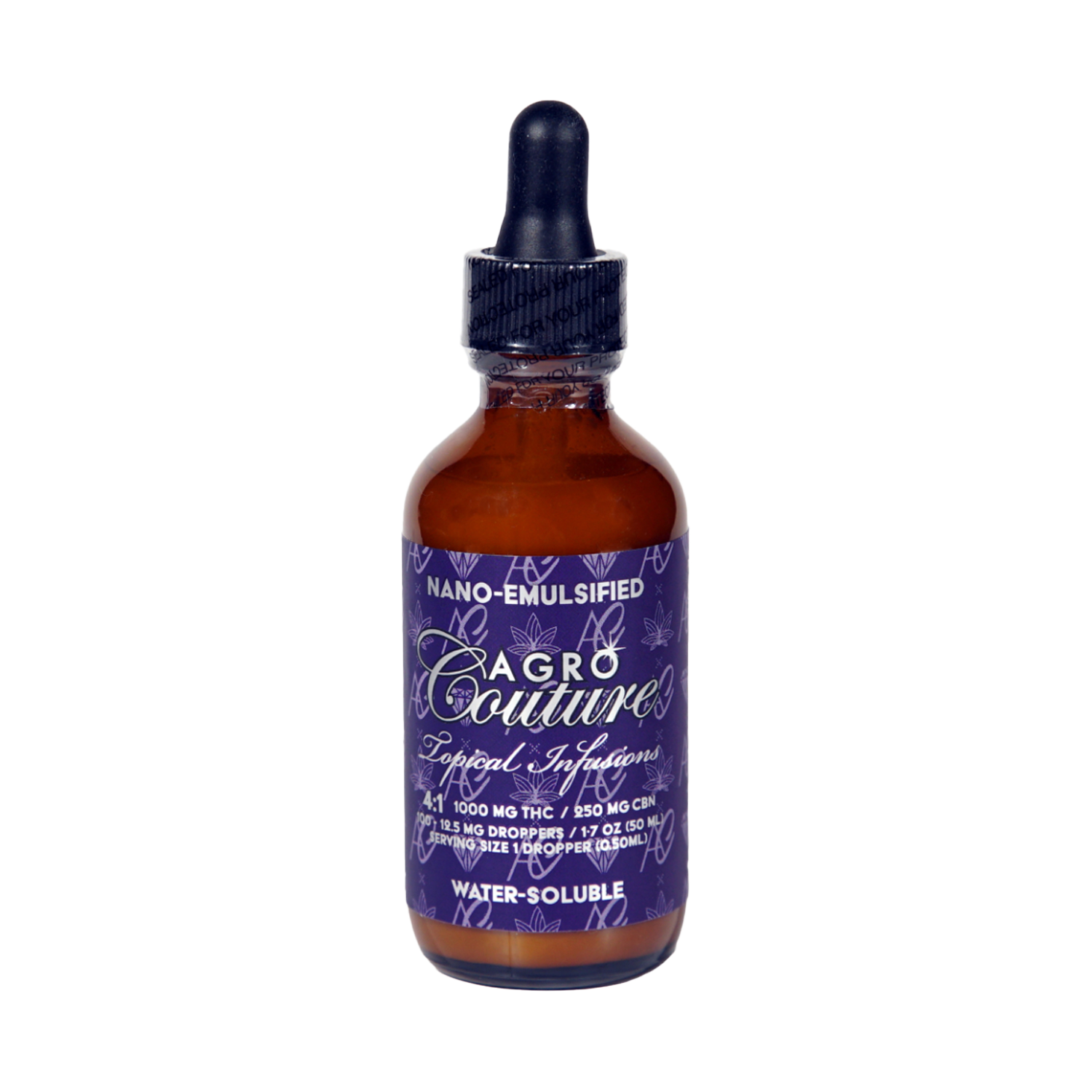 4:1 Topical Infusion Drops (1000mg THC/250mg CBG)