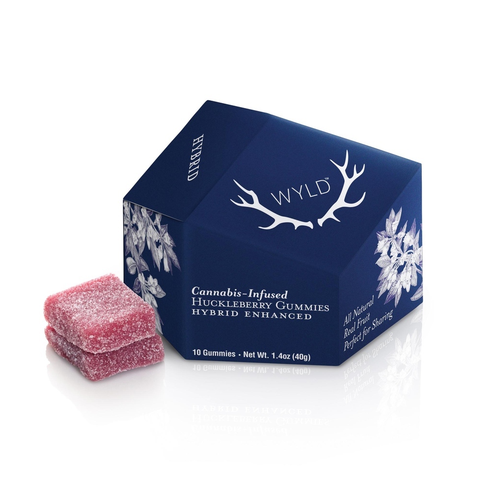 *High Dose* Huckleberry Hybrid Enhanced Gummies | 1000mg