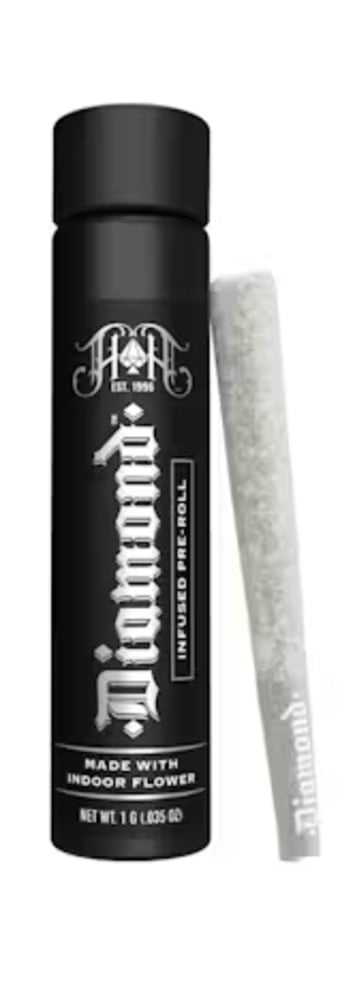 Blue Lobster | Indica - Diamond THCA-Infused Pre-Roll - 1G Joint