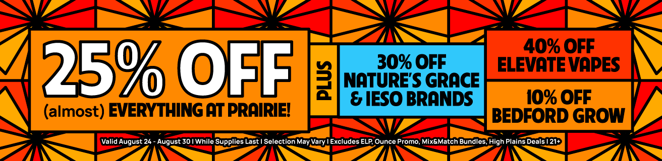 Prairie Cannabis - Chicago South Loop Marketing Banner