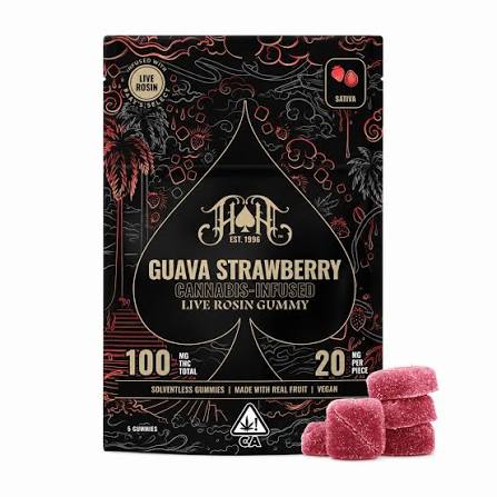 Guava Strawberry [5pk] (100mg)