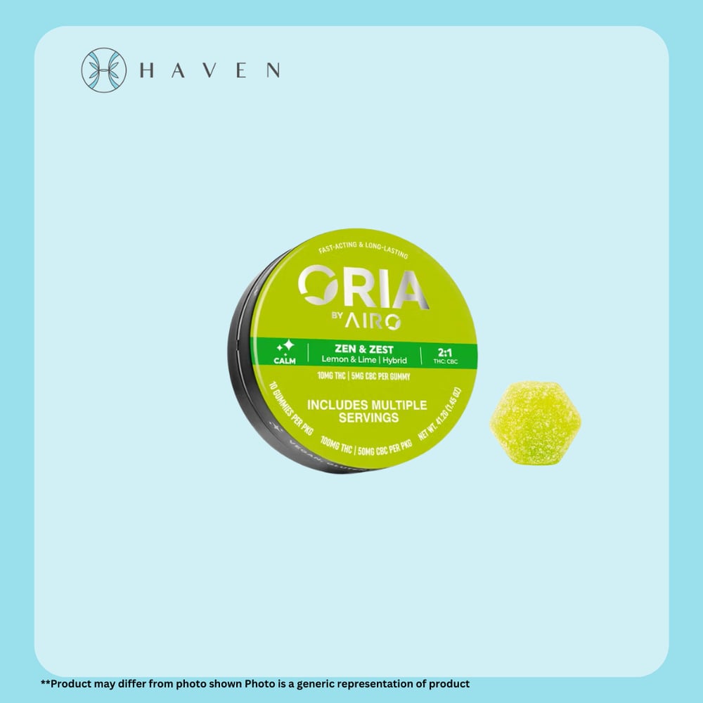 10mg Zen & Zest 2:1 THC:CBC (10 pk)