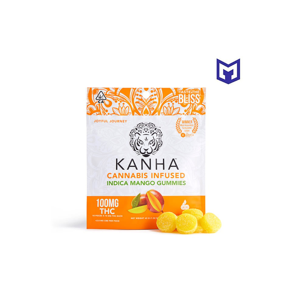 KANHA: Mango - Indica [10pk] (100mg)