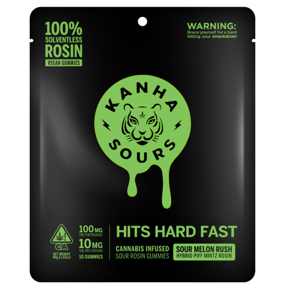 Sour Melon Rush (Piff Mintz) [10pk] (100mg)