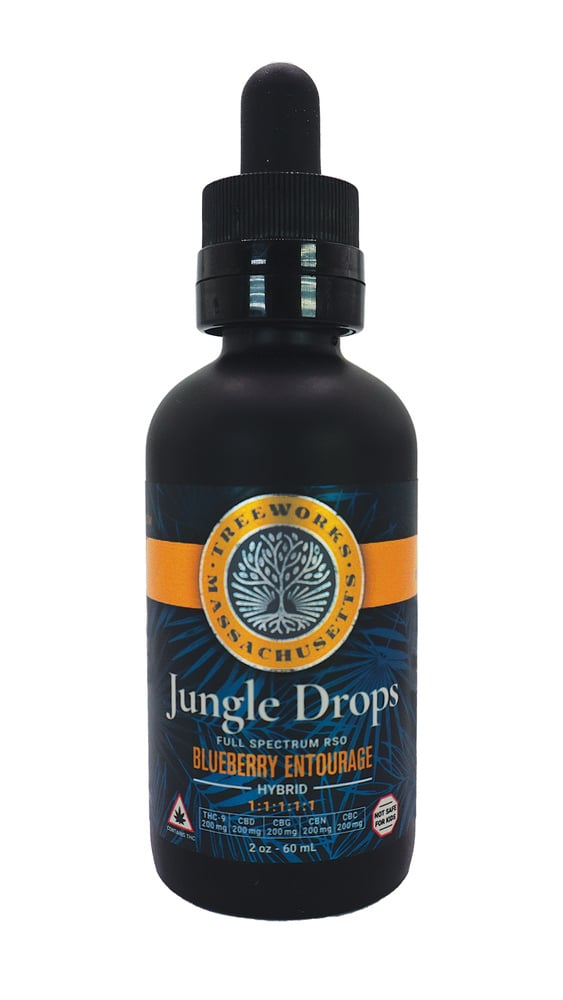 Jungle Drops 1000mg TAC (200mg CBD | 200mg CBC | 200mg CBG | 200mg CBN | 200mg THC)