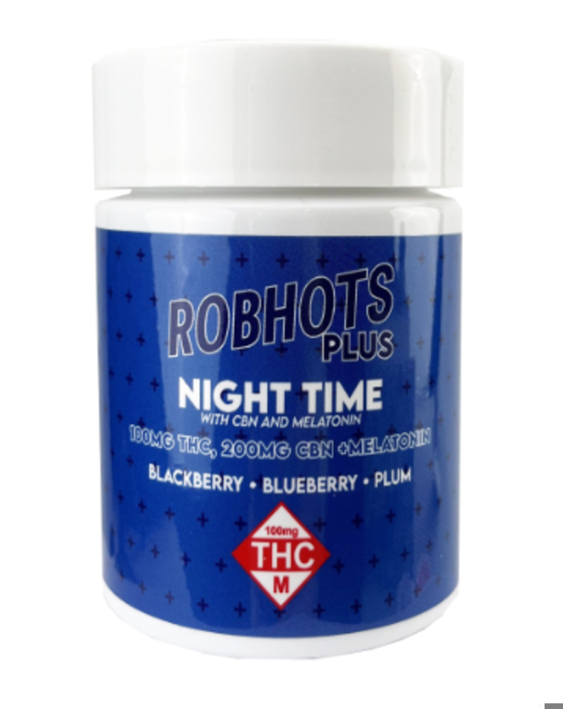 ROBHOTS Night Time (100mg THC/200mg CBN + Melatonin)