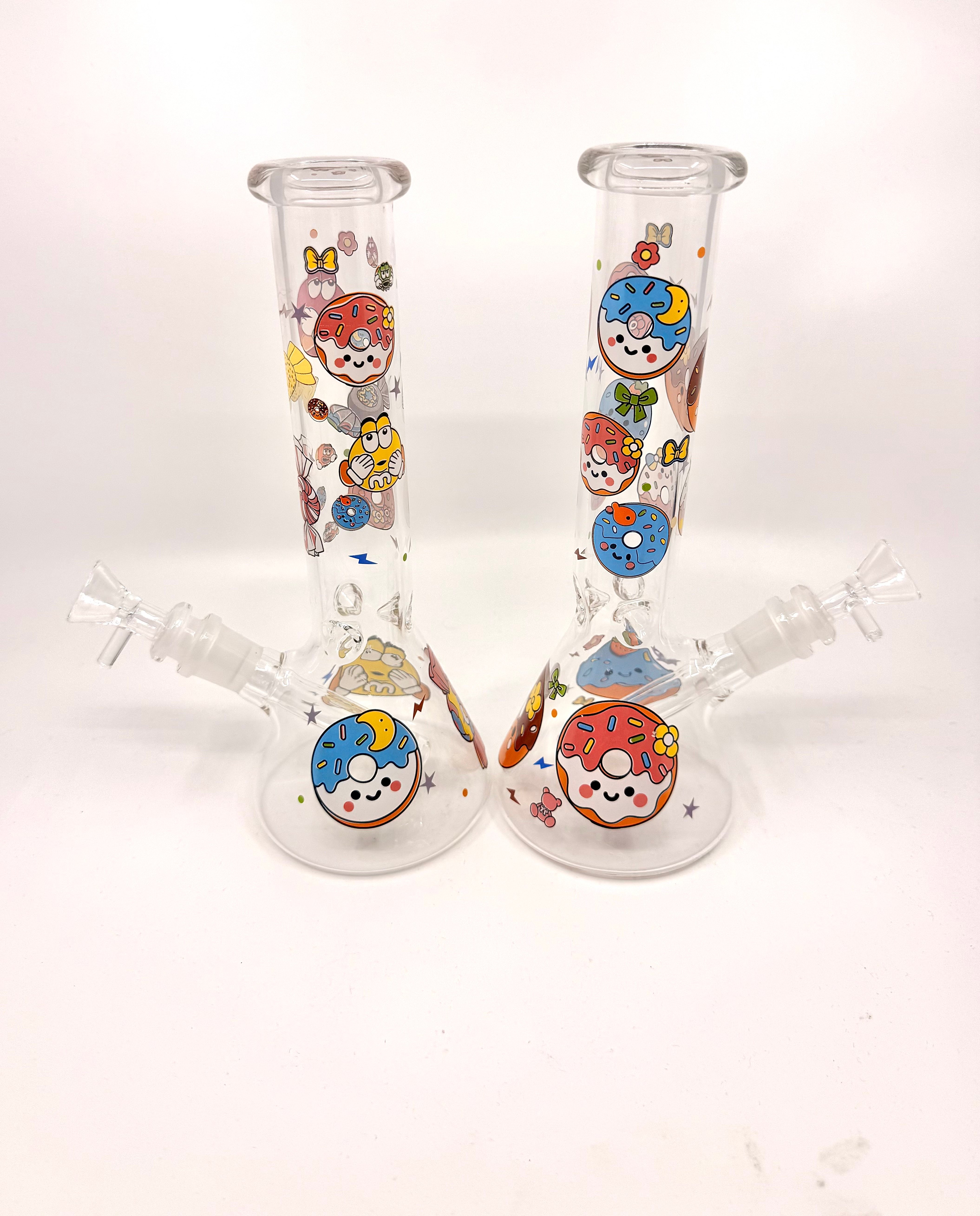Candy Decal Beaker 10" Bong