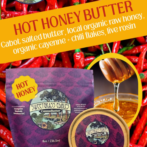 Hot Honey Cannabutter (100mg)