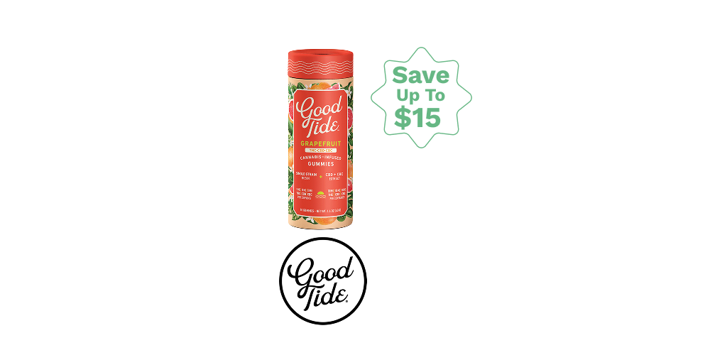 Save $15: BOGO 50% off all Good Tide! special