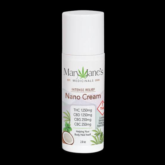 Nano Cream [1.7oz] (1250mg CBD/1250mg CBG/1250mg THC)