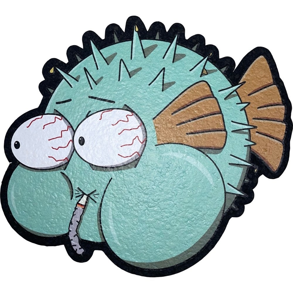 Puffer Fish Dab Mat