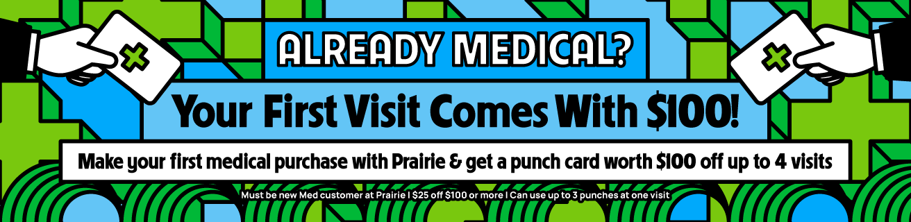 Prairie Cannabis Naperville Marketing Banner