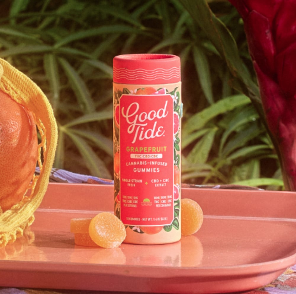 Grapefruit 1:1:1 CBD + CBC Single-Strain Rosin Gummies