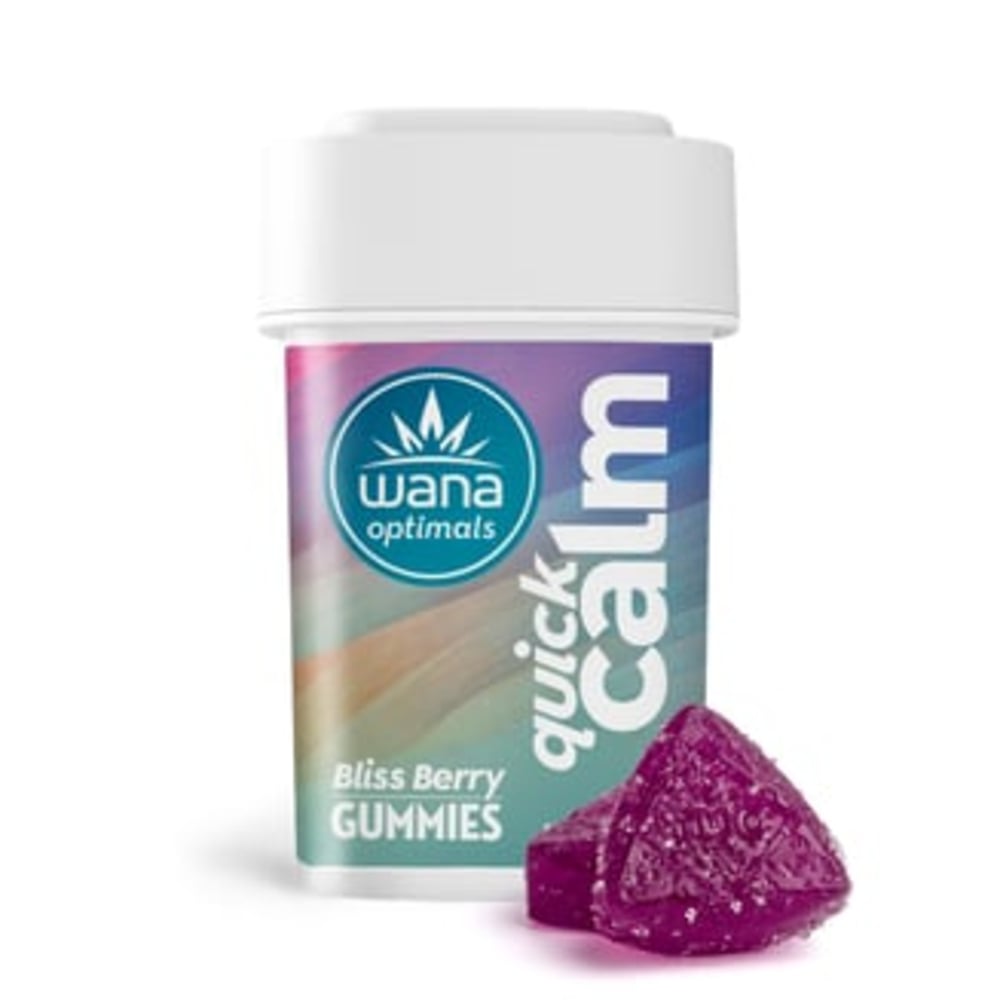 Quick Calm - Bliss Berry [10pk] (100mg CBD/100mg CBG/10mg THC/500mg L-theanine)
