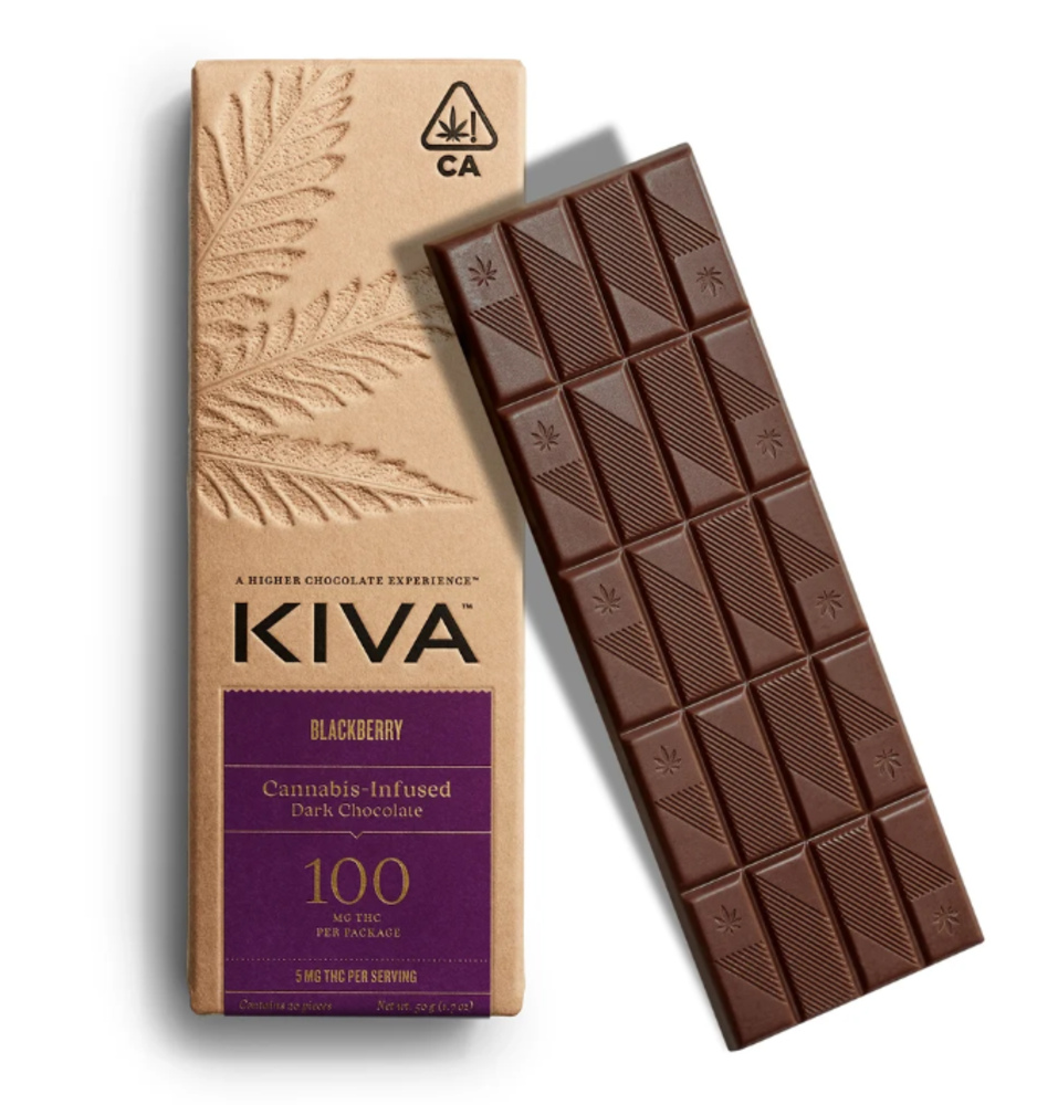 Blackberry Dark Chocolate (100mg THC)
