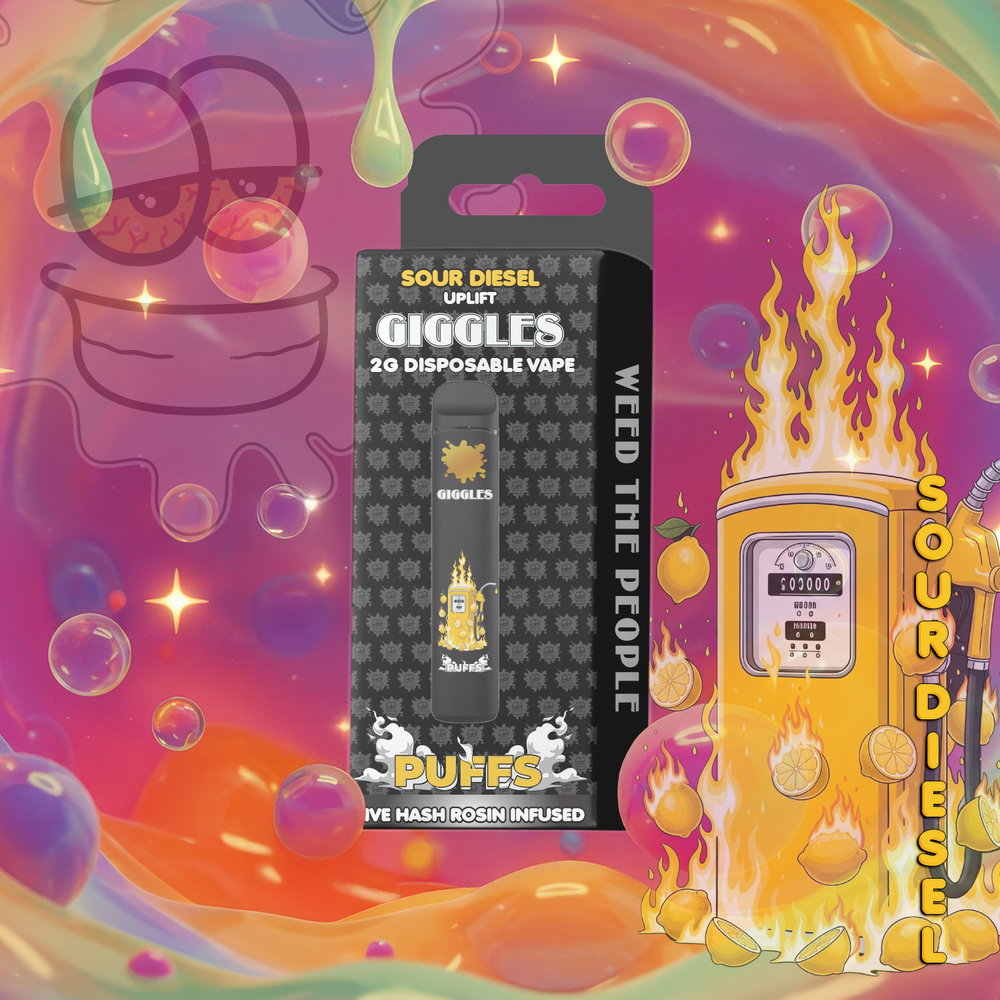 sour diesel disposable vape Cuvie Plus